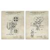Stupell Industries Vintage Movie Camera, 16 x 20 Inch Canvas Wall Art Set view 1