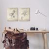 Stupell Industries Vintage Movie Camera, 16 x 20 Inch Canvas Wall Art Set view 2