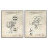 Vintage Movie Camera Cinema, 11 x 14 Inch Framed Gicle Print Set view 1