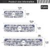 Kitchen Faucet Absorbent Mat, Ink Chinese Pagodas Trees Water Splash Guard for Sink, Faucet Drip Catcher Thicken Sponge Microfiber Faucet Water Catcher Mat Sink Absorbent Mat for Kitchen 23x5in 2Pack view 4