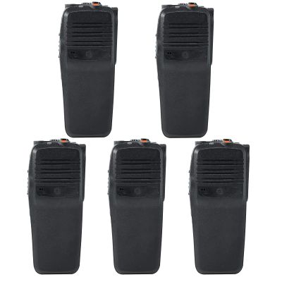 Amasu 5Pcs PMLN4922 XPR6350 Black Housing Case Front Cover Replacement Compatible with XPR6350