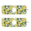 Kitchen Faucet Absorbent Mat,Lemon Water Splash Guard for Sink, Faucet Drip Catcher Thicken Sponge Microfiber Faucet Water Catcher Mat Sink Absorbent Mat for Kitchen 30x5in 2 Pack view 1