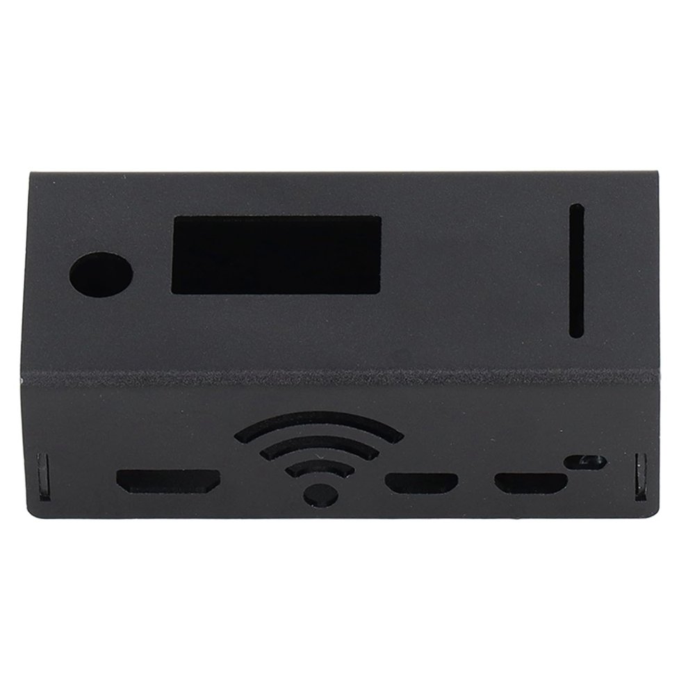 Black Aluminum Alloy Enclosure Case for MMDVM Expansion Board Heatsink Protective Case Development Kits and Electronic Boards