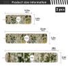 Kitchen Faucet Absorbent Mat, Antique Botanical Water Splash Guard for Sink, Faucet Drip Catcher Thicken Sponge Microfiber Faucet Water Catcher Mat Sink Absorbent Mat for Kitchen 23x5in 2 Pack view 4
