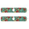 Kitchen Faucet Absorbent Mat,Rose Flower Floral Water Splash Guard for Sink, Faucet Drip Catcher Thicken Sponge Microfiber Faucet Water Catcher Mat Sink Absorbent Mat for Kitchen 23x5in 2 Pack view 3