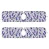 Kitchen Faucet Absorbent Mat,Lavender Flower Water Splash Guard for Sink, Faucet Drip Catcher Thicken Sponge Microfiber Faucet Water Catcher Mat Sink Absorbent Mat for Kitchen 23x5in 2 Pack view 2