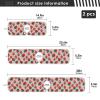 Kitchen Faucet Absorbent Mat,Strawberry Summer Berry Water Splash Guard for Sink, Faucet Drip Catcher Thicken Sponge Microfiber Faucet Water Catcher Mat Sink Absorbent Mat for Kitchen 30x5in 2 Pack view 4