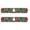 Kitchen Faucet Absorbent Mat, Rose Water Splash Guard for Sink, Faucet Drip Catcher Thicken Sponge Microfiber Faucet Water Catcher Mat Sink Absorbent Mat for Kitchen 30x5in 2Pack view 3