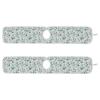 Kitchen Faucet Absorbent Mat,Flower Green Leaves Water Splash Guard for Sink, Faucet Drip Catcher Thicken Sponge Microfiber Faucet Water Catcher Mat Sink Absorbent Mat for Kitchen 23x5in 2 Pack view 3