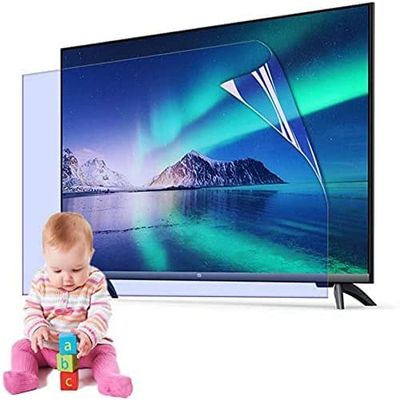 Anti-Glare TV Screen Protector for 55 Inches - Indoor use Matte Anti Blue Light Filter, Anti-UV Protector Film,Narrow55inch