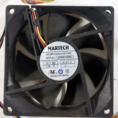 for DF0802512SEMN Fan 12V 0.13A 808025mm 3-Wire Cooling Fan