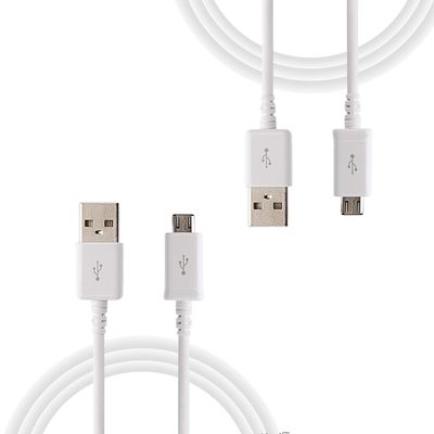 Full Power 5A Charging MicroUSB Works with Karbonn Titanium S15 Ultra 2.0 Data Cable's Dual Chipset Charges at Rapid Speeds Easily! (White)