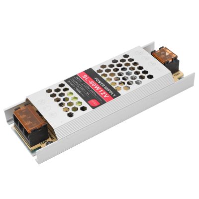 12V 5A 60W Ultra Thin Strip Type Switching Power Supply for LED Light Box