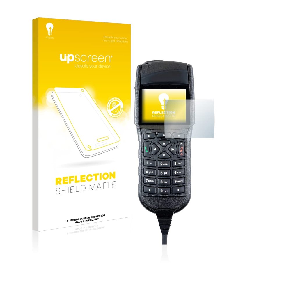 upscreen Anti-Glare Screen Protector compatible with Sepura HBC 3  Protection Film Matte
