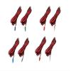 8X Pieces Speaker Sound Red Black Wires Cords Cables Compatible with Samsung Home Cinema System view 1