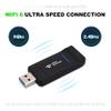WiFi Nation WiFi 6 AX1800 2T2R, USB 3.0 Chipset: RTL8832AU, WiFi Dongle Adapter | 802.11ax Gigabit Wireless Network Card Adapter | 5GHz/2.4GHz | WPA3 Network Security | Windows 7/10/11 view 2