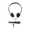Soundnetic SN06 Bulk Headphones 500 Pack  Disposable Stereo Limited Use Headphones, Black  Affordable for Schools, Testing, Libraries view 2
