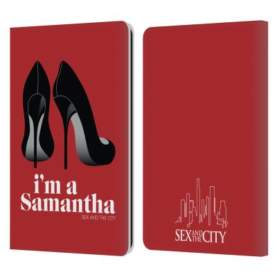 Head Case Designs Officially Licensed Sex and The City: Television Series I'm A Samantha Characters Leather Wallet Case Compatible with Kindle Paperwhite 1/2 / 3