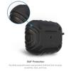  Gear4 Apollo Snap Case for AirPods Pro - Wireless Charging Compatible - Carabiner Key Ring Included - Black view 2
