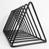 Record-Happy CD Storage Rack Organizer Stand - Compact Disc Holder Display Shelf for CDs, DVDs and Video Games, Holds 18 Jewel Cases - Practical and Functional Wire Metal CD Case Holder (Black, 1) view 3