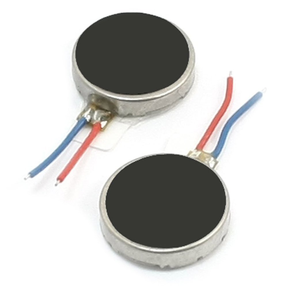 2Pcs 10mm X 2.5mm Disc Shape Vibrating Vibration Motor For Ping