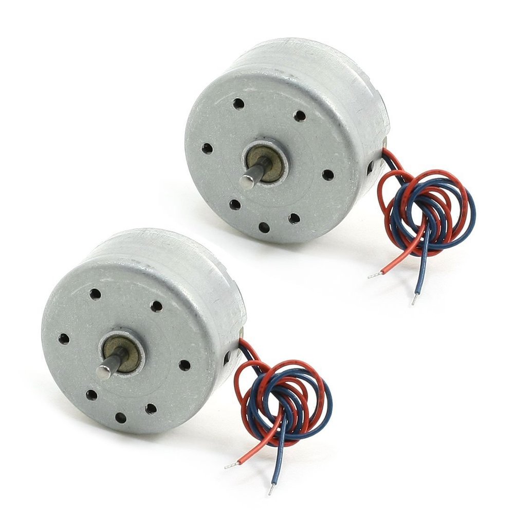 2PCS RC300 6000RPM DC 1.5-9V Micro Motor For CD DVD Player Ping