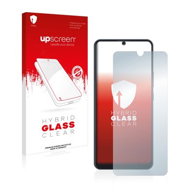 upscreen Screen Protector Film compatible with ZTE Blade V2021-9H Glass Protection, Extreme Scratch Resistant