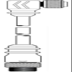 Mini-Sync Double End F 90 M Straight 6 Pole 15Ft Pvc