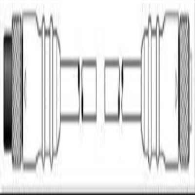 Mini-Sync Double End F Straight M Straight 2 Pole 12Ft PVC