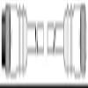 Mini-Sync Double End F Straight M Straight 2 Pole 12Ft PVC view 1