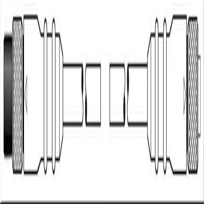Mini-Sync Double End F Straight M Straight 2 Pole 100Ft PVC