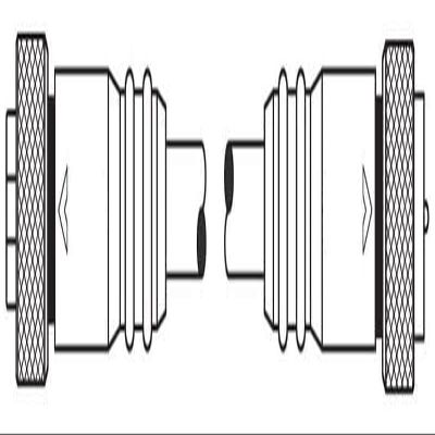 Mini-Sync Double End M 90 F Straight 6 Pole 6Ft Pvc