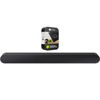 Samsung HW-S50B 3.0 ch All-in-One Soundbar with Dolby 5.1 DTS Virtual:X 2022 Bundle with Premium 2 YR CPS Enhanced Protection Pack