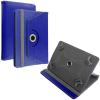 360 Rotating Leather Cover Case Stand Wallet for Laser 10 inch Tablet (Blue) view 1