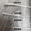 NICHANGHUA 22 AWG RVH 2pin Transparent Double Silver Cable Parallel Wire Luminous Word Line LED Light Line for Advertising Light/Speaker (Length : 10m, Specification : 22 AWG Double Silver) view 2