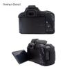 Camera Soft Silicone Case Bag Red Rubber Armor Skin Body Cover Protector for Canon EOS 200D camera view 2
