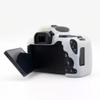 Camera Soft Silicone Case Bag White Rubber Armor Skin Body Cover Protector for Canon EOS 200D camera view 2