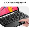 QYiiD TouchPad Keyboard Case for iPad Pro 12.9" 2017/2015, Magnetically Detachable Wireless Bluetooth Keyboard Cover with Pencil Holder for iPad Pro 12.9 1st / 2nd Gen, Black view 4