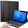 QYiiD TouchPad Keyboard Case for Huawei MatePad T10/T10s 2020, Slim Lightweight Folio PU Leather Stand Case with Magnetically Detachable Wireless Keyboard for T10s 10.1" / T10 9.7" Tablet, Rosegold view 1