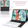 QYiiD TouchPad Keyboard Case for Huawei MatePad T10/T10s 2020, Slim Lightweight Folio PU Leather Stand Case with Magnetically Detachable Wireless Keyboard for T10s 10.1" / T10 9.7" Tablet, Rosegold view 3