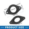A ABSOPRO Car Tweeter Speaker Mounting Adapter Bracket Rings for Toyota Corolla 2009-2019 Plastic Black 2 Pcs view 3
