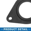 A ABSOPRO Car Tweeter Speaker Mounting Adapter Bracket Rings for Toyota Corolla 2009-2019 Plastic Black 2 Pcs view 4