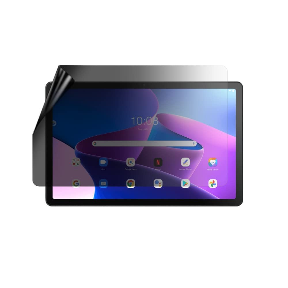 celicious Privacy Lite 2-Way Anti-Glare Anti-Spy Filter Screen Protector Film Compatible with Lenovo Tab M10 Plus Gen 3