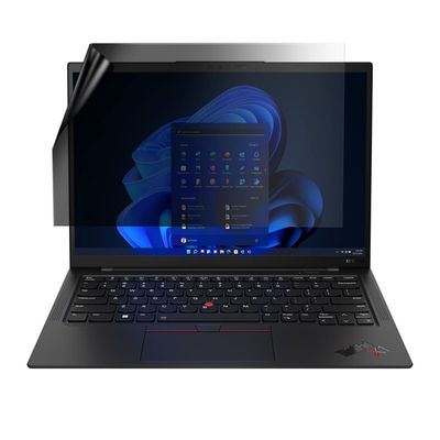 celicious Privacy Lite 2-Way Anti-Glare Anti-Spy Filter Screen Protector Film Compatible with Lenovo ThinkPad X1 Carbon Gen 10 (Non-Touch)
