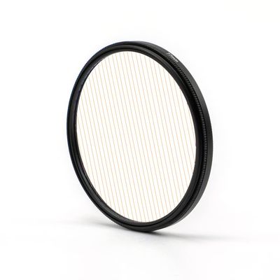 Blue Rainbow Streak Lens Filter Special Effects Anamorphic Optical Glass 77mm/82mm Flare Camera Filter w/Rotating Ring for DSLR (Caliber : 82mm, Color : Orange)