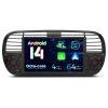 XTRONS Android 14 Car Stereo for Fiat 500 (2007-2015), 7 Inch Touch Screen Fiat 500 Replacement Head Unit with Gyroscope Built-in DSP GPS Navigation CarPlay Android Auto 4G LTE Bluetooth (4+64GB) view 1