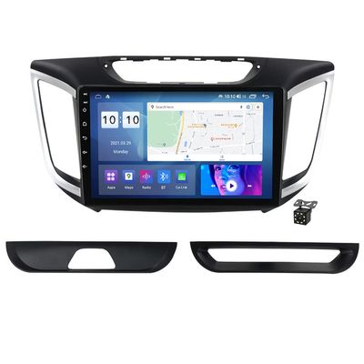 Charmstep 2Din Car Radio GPS Navigation for Hyundai Creta IX25 2015-2019 Android 11 Multimedia Player Autoradio with Backup Camera Support Bluetooth/FM/Mirror Link/Carplay/SWC/DSP,M200s/2+32g