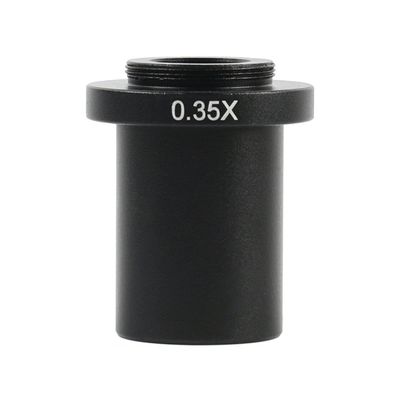 Microscope Kit 0.35X 0.5X 1X Auxiliary Eyepiece Adapter Zoom Lens Microscope Lens Adapters (Color : 0.35X)