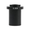 Microscope Kit 0.35X 0.5X 1X Auxiliary Eyepiece Adapter Zoom Lens Microscope Lens Adapters (Color : 0.35X) view 1