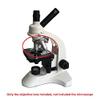 Microscope Kit 4X/10X/40X/100X Semi-Plan Achromatic Objective Lens 195 Mm Biological Microscope Microscope Lens Adapters (Color : 40X) view 3